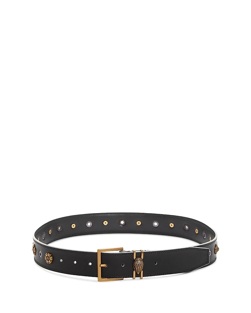 Kurt Geiger London Women's Novelty Studded Leather Belt