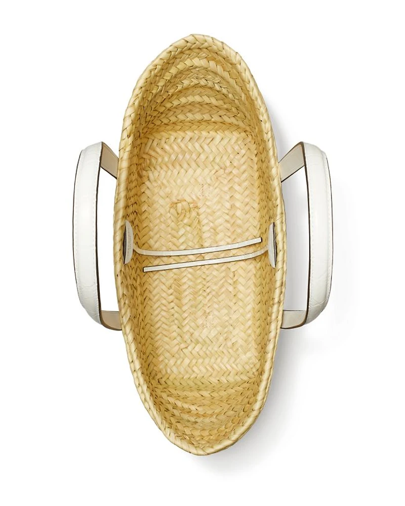 Ella Small Straw Basket Tote