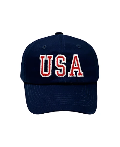Bits & Bows Boys' Usa Baseball Hat - Little Kid