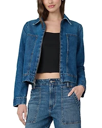 Joe's Jeans Denim Boxy Zip Jacket