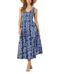 Aquarius Smocked Dress