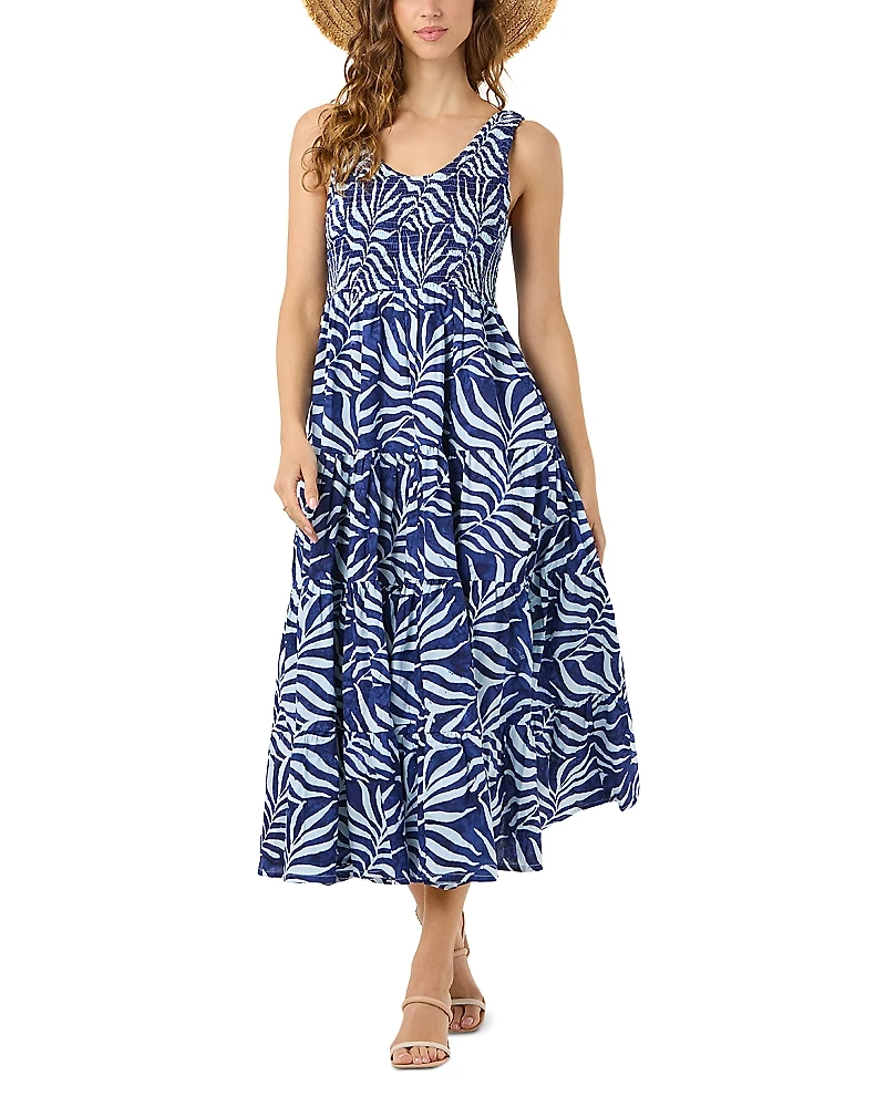 Tiare Hawaii Aquarius Smocked Dress