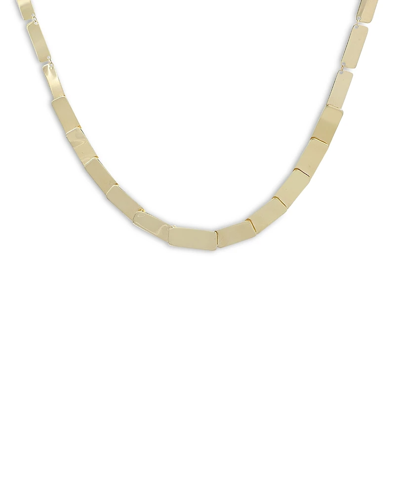Bloomingdale's Fine Collection Graduated Bars 18 Collar Necklace