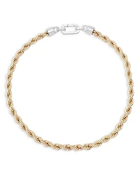 Statement Rope Chain Collar Necklace, 21"