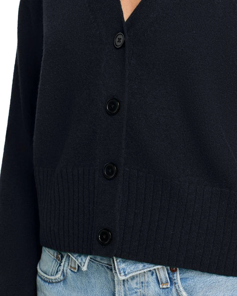 V Neck Cashmere Cardigan