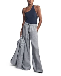 Willow Linen Wide Leg Trousers