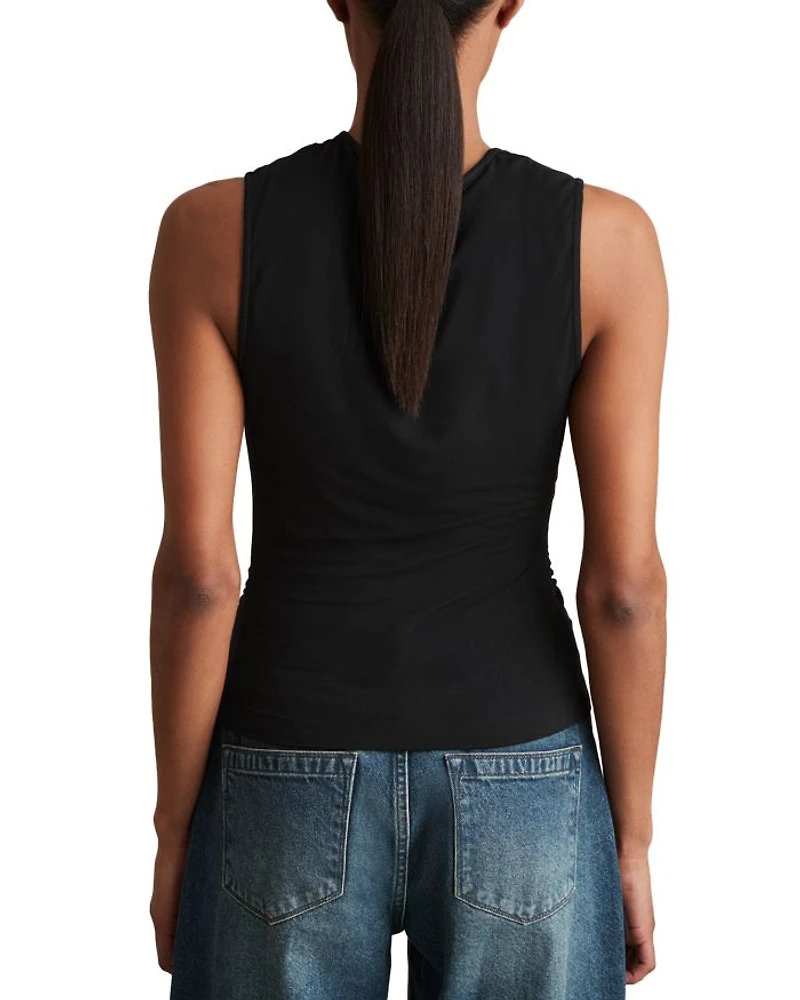 Dani Ruched Shoulder Vest