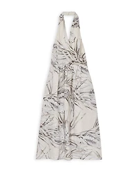 Carla Linen Halter Dress