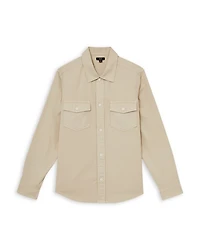 Twill Twin Pocket Oversized Shirt