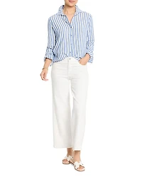 Double Gauze Striped Shirt