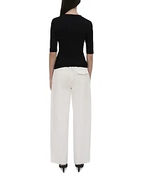 Relaxed Pull On Pants