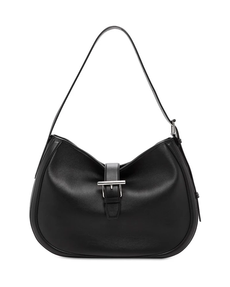 T-Bar Leather Shoulder Bag