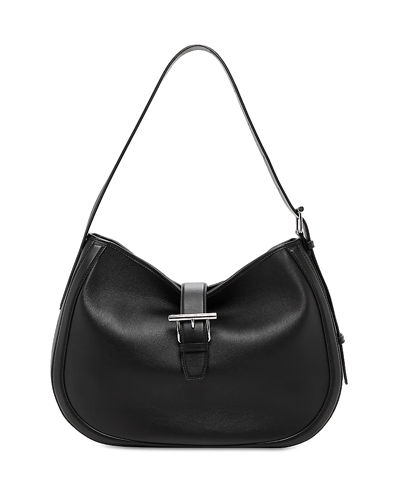McQueen T-Bar Leather Shoulder Bag