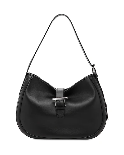 McQueen T-Bar Leather Shoulder Bag