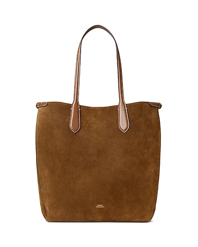 Polo Ralph Lauren Bellport Suede North-South Tote