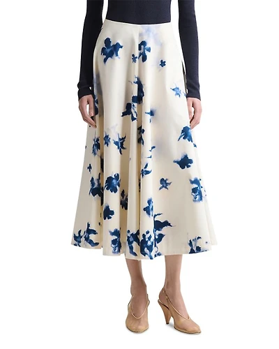 Varda Floral Midi Skirt