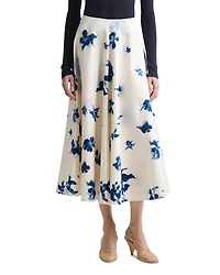 Varda Floral Midi Skirt
