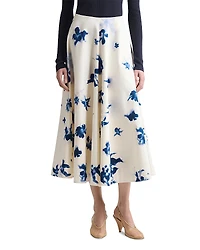 Altuzarra Varda Floral Midi Skirt