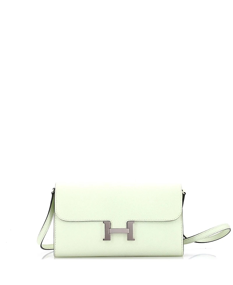 Pre-Owned HERMES Constance To Go Wallet Epsom