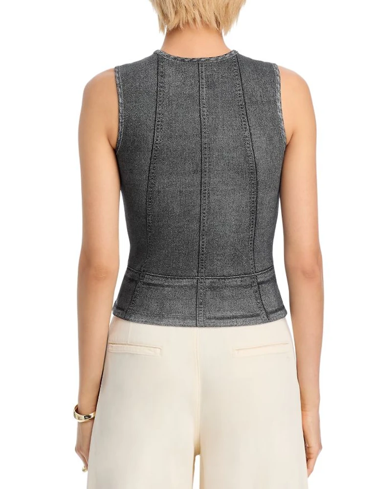 Miramar Ribbed Tank Top