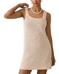 Faherty Seacoast Crochet Dress
