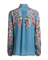 Printed Silk Shirt