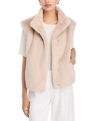 Herno Faux Fur Vest