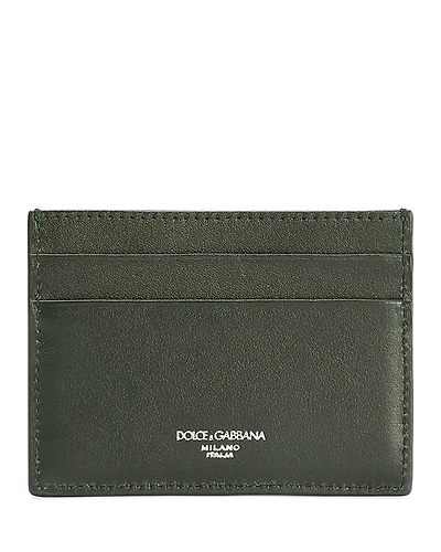 Dolce & Gabbana Braided Leather Cardholder