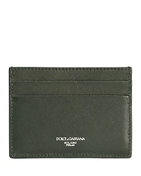 Dolce & Gabbana Braided Leather Cardholder