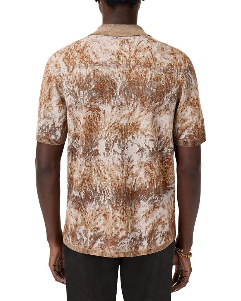 Demonte Regular Fit Short Sleeve Linen Shirt