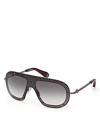Christian Louboutin Shield Sunglasses, 130mm