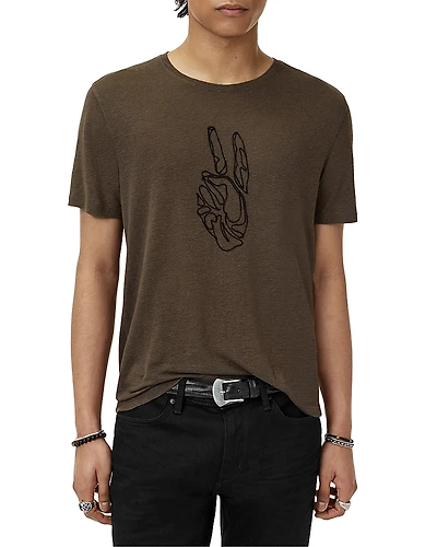 John Varvatos Cordin Short Sleeve Graphic Tee