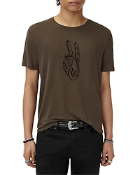 John Varvatos Cordin Short Sleeve Graphic Tee