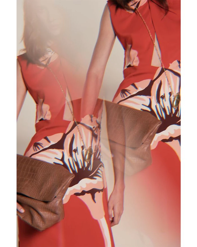 Al Son De Las Astromelias Midi Dress