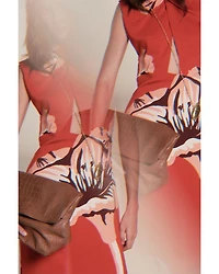 Al Son De Las Astromelias Midi Dress