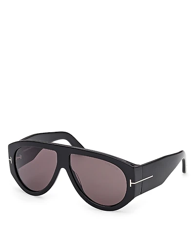 Tom Ford Bronson Pilot Sunglasses, 60mm