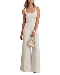 Reiss Carla Knit Jumpsuit