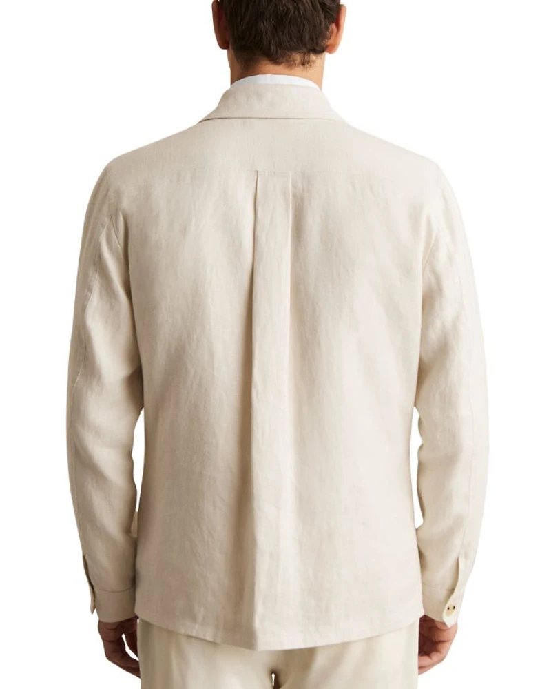 Linen Safari Jacket