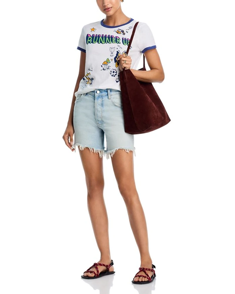 The Lil Goodie Ringer Runner Tee