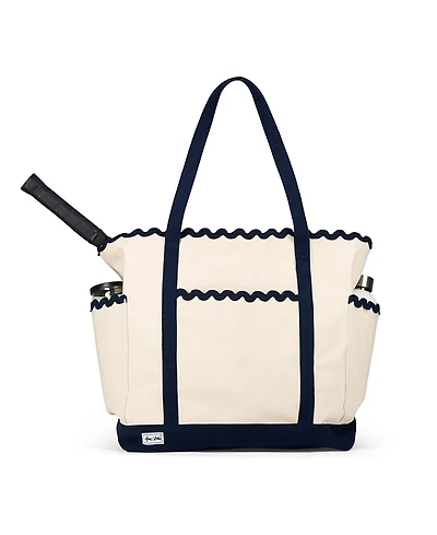 Ame & Lulu Scalloped Tennis Tote