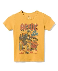 Junk Food Clothing Unisex Ac/Dc Beware Tee - Little Kid, Big Kid