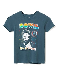 Junk Food Clothing Unisex Bowie Glam Tee - Little Kid, Big Kid