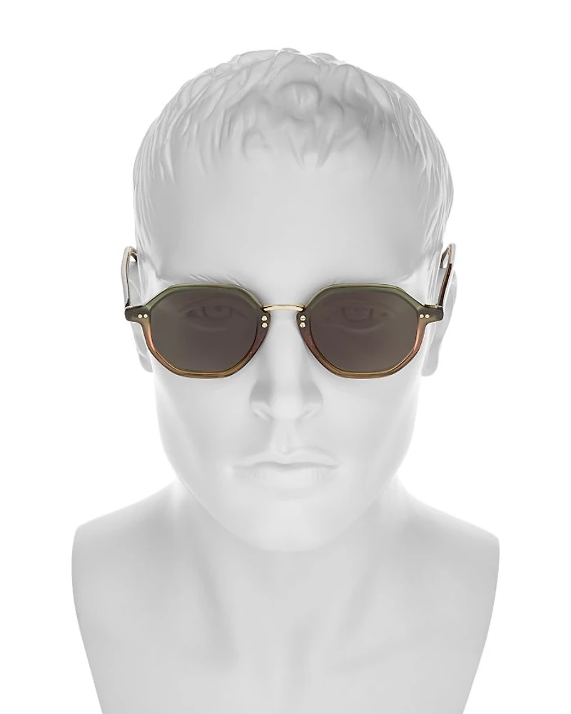 Dakota Round Sunglasses, 50mm