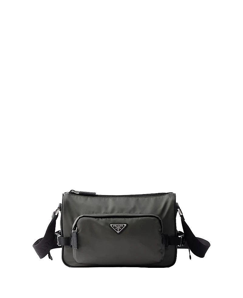 Prada Medium Re-Nylon and Saffiano Leather Shoulder Bag