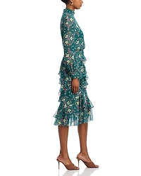 Isa Ruffled Dress