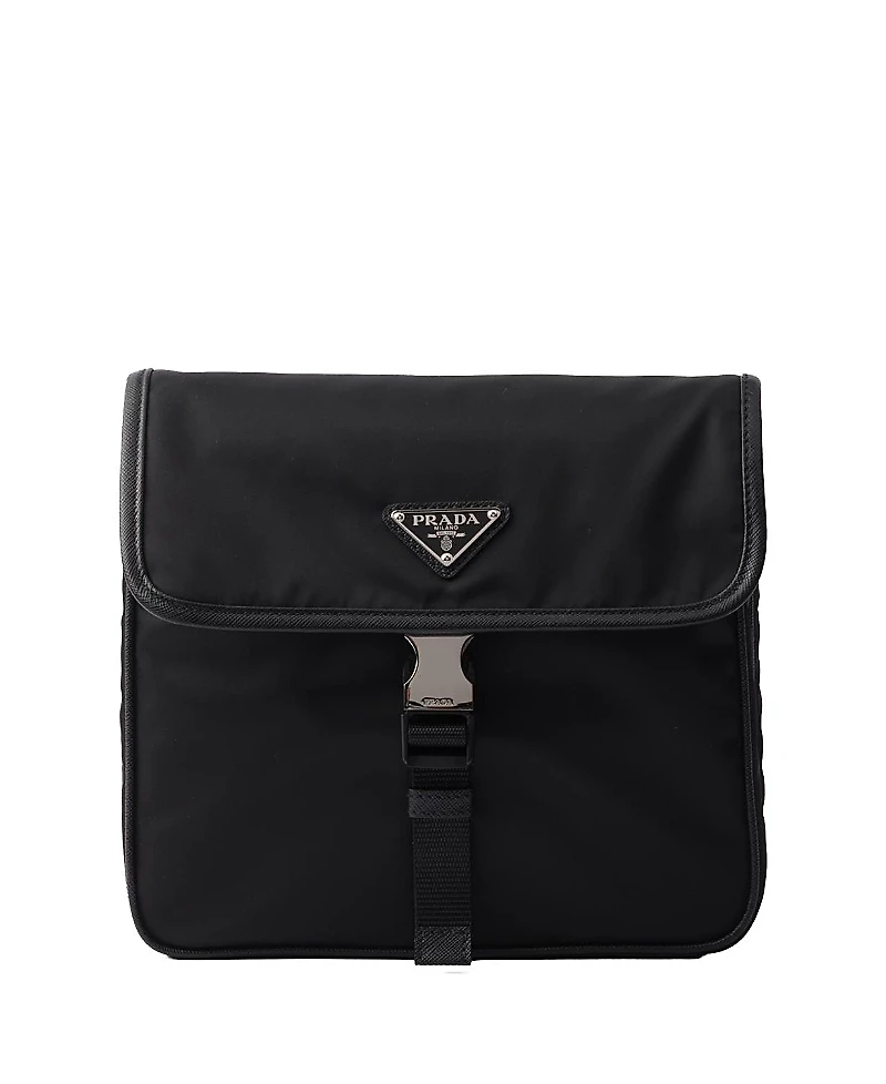 Prada Re-Nylon and Saffiano Leather Shoulder Bag