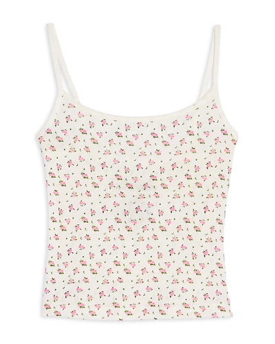 KatieJnyc Girls' Tween Marina Pointelle Cami - Big Kid