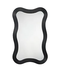 Jamie Young Deli Wavy Bamboo Wall Mirror