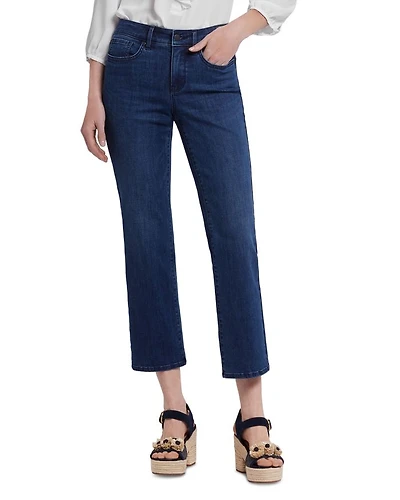 Marilyn Straight Ankle Jeans Ibiza Blue