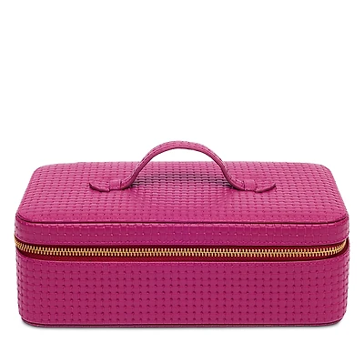 Rapport London Charlotte Leather Jewelry Case